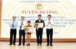 Hà Nội: Tuyên dương học sinh xuất sắc, có hành động đẹp