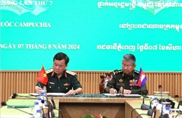 Việt Nam - Campuchia triển khai sâu rộng, thực chất và hiệu quả hợp tác quốc phòng