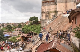 Sập tòa nhà ở Sierra Leone khiến ít nhất 8 người tử vong