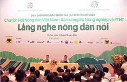 Diễn đàn Nông dân Quốc gia năm 2024: &#39;Cùng lắng nghe, cùng chia sẻ&#39;