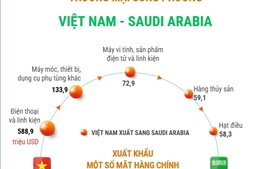 Quan hệ thương mại Việt Nam - Saudi Arabia