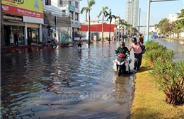 Triều cường tiếp tục gây ngập lụt tại Quảng Ninh