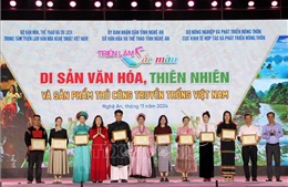 Tôn vinh giá trị di sản văn hóa, thiên nhiên, sản phẩm thủ công của Việt Nam