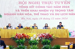 Thủ tướng dự Hội nghị triển khai nhiệm vụ ngành văn hóa, thể thao và du lịch năm 2025