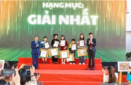 Tôn vinh nhiều tài năng nhí tại cuộc thi vẽ tranh về bảo vệ môi trường trong học đường