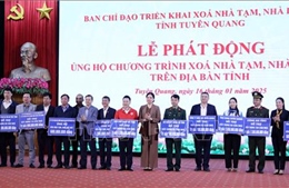 Tuyên Quang: Hoàn thành xóa trên 6.000 nhà tạm, nhà dột nát trong năm 2025