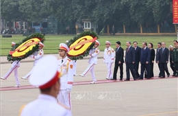 Lãnh đạo Đảng, Nhà nước vào Lăng viếng Chủ tịch Hồ Chí Minh nhân dịp Tết Nguyên đán