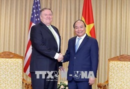Thủ tướng Nguyễn Xuân Phúc tiếp Ngoại trưởng Hoa Kỳ Michael Pompeo