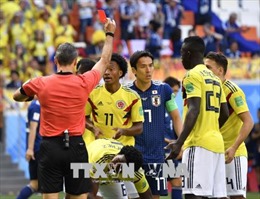 WORLD CUP 2018: Có bao nhiêu thẻ đỏ đã được rút?