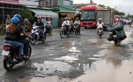 Kiên Giang: Quốc lộ 61 xuống cấp nghiêm trọng, nguy cơ tai nạn giao thông