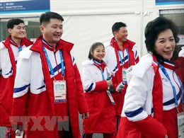 ASIAD 2018: Đội thể thao chung hai miền Triều Tiên mặc đồng phục do Hàn Quốc sản xuất