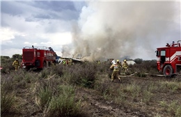 Máy bay chở 97 hành khách bị rơi tại Mexico