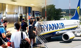 Ryanair hủy 250 chuyến bay do đình công tại Đức