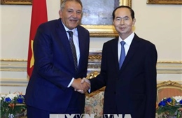 Chủ tịch nước Trần Đại Quang kết thúc chuyến thăm cấp Nhà nước đến Ai Cập