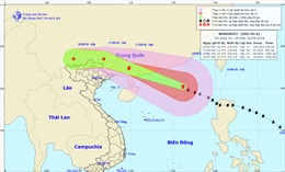 Siêu bão Mangkhut đi vào Đông Bắc Biển Đông, Bắc Bộ mưa lớn diện rộng