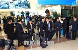 Đoàn tiền trạm Hàn Quốc tới Bình Nhưỡng chuẩn bị Hội nghị thượng đỉnh liên Triều lần 3