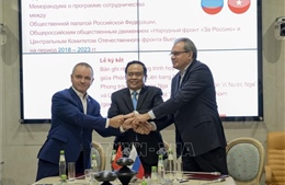 Mặt trận Tổ quốc Việt Nam tăng cường hợp tác với các tổ chức xã hội của Nga