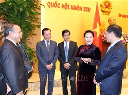 Chủ tịch Quốc hội Nguyễn Thị Kim Ngân tiếp các Trưởng cơ quan đại diện Việt Nam ở nước ngoài