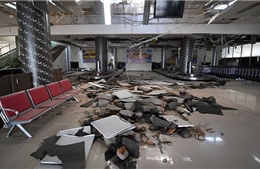 Động đất, sóng thần tại Indonesia: Nỗ lực khôi phục hoạt động sân bay Sis Al-Jufri tại Palu