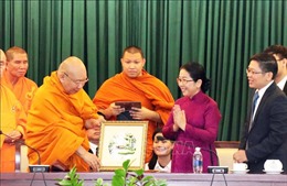 Lãnh đạo Thành phố Hồ Chí Minh tiếp đoàn đại biểu Phật giáo Thái Lan
