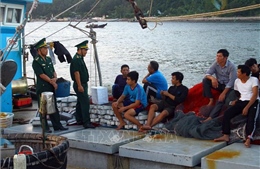 Nghệ An: Cứu nạn thành công tàu cá cùng 18 thuyền viên bị nạn trên biển