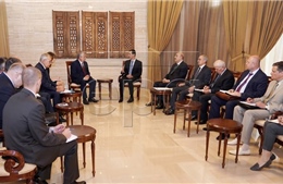 Tổng thống Syria tiếp phái đoàn Nga tại Damascus
