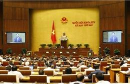 Quốc hội biểu quyết thông qua danh sách 48 lãnh đạo được lấy phiếu tín nhiệm