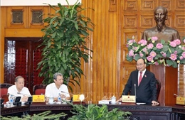 Thủ tướng Nguyễn Xuân Phúc làm việc với lãnh đạo tỉnh Thừa Thiên - Huế