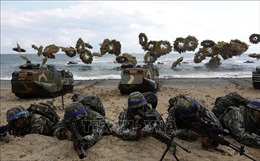 500 binh sỹ Mỹ - Hàn tham gia cuộc tập trận thủy quân lục chiến