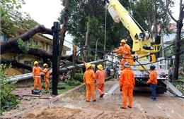 Các tỉnh phía Nam đã khôi phục xong hệ thống lưới điện sau bão số 9