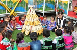 Tăng cường dạy tiếng Việt cho học sinh vùng dân tộc thiểu số