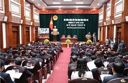 Ninh Bình lấy phiếu tín nhiệm 27 người giữ chức vụ do HĐND bầu