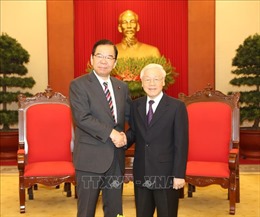 Tổng Bí thư, Chủ tịch nước Nguyễn Phú Trọng tiếp Đoàn đại biểu Đảng Cộng sản Nhật Bản