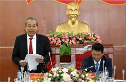 Phó Thủ tướng Trương Hòa Bình kiểm tra công tác phòng, chống tham nhũng tại tỉnh Lào Cai