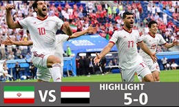 ASIAN CUP 2019: Thắng Yemen 5 - 0, Iran khẳng định vị thế ứng viên vô địch
