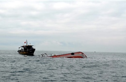 Va chạm giữa tàu cá và tàu dịch vụ dầu khí làm 1 người chết, 1 người mất tích