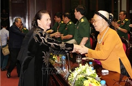 Chủ tịch Quốc hội Nguyễn Thị Kim Ngân dự chương trình giao lưu &#39;Tri ân đồng đội&#39;