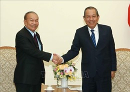 Quan hệ Việt Nam - Campuchia tiếp tục phát triển vững chắc 