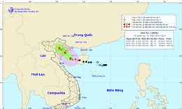 Bão số 2 ​chỉ còn cách đất liền các tỉnh từ Hải Phòng đến Nam Định khoảng 180 km 