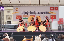 Đậm nét văn hóa Việt Nam trong lễ hội &#39;Asian Weekend 2019&#39; ở Slovakia