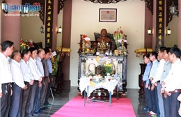 Quảng Ngãi: Dâng hương tưởng niệm 155 năm ngày Anh hùng dân tộc Trương Định tuẫn tiết 