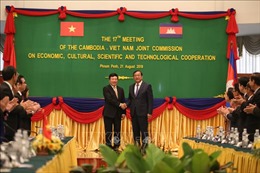 Việt Nam - Campuchia ký biên bản định hướng hợp tác toàn diện 28 lĩnh vực