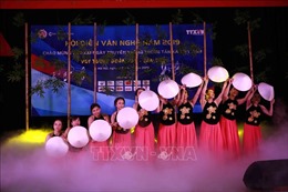 Tưng bừng hội diễn văn nghệ nhân 74 năm ngày truyền thống Thông tấn xã Việt Nam