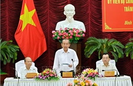 Phó Thủ tướng Trương Hòa Bình thăm và làm việc tại tỉnh Bình Thuận