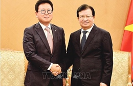 Phó Thủ tướng Chính phủ Trịnh Đình Dũng tiếp Tổng Giám đốc Công ty phát triển tài sản Lotte