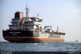 Tàu chở dầu Stena Impero vẫn neo ở cảng của Iran