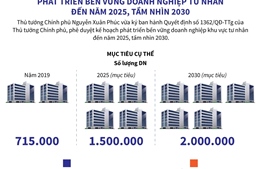 Phát triển bền vững doanh nghiệp tư nhân đến năm 2025, tầm nhìn 2030