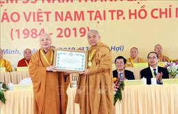 Kỷ niệm 35 năm thành lập Học viện Phật giáo Việt Nam tại Thành phố Hồ Chí Minh