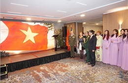 Lễ kỷ niệm 75 năm ngày thành lập Quân đội Nhân dân Việt Nam tại CH Séc