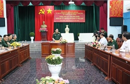 Bộ trưởng Bộ Quốc phòng Ngô Xuân Lịch thăm và chúc Tết tại Bình Phước